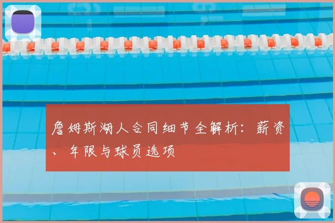 詹姆斯湖人合同细节全解析：薪资、年限与球员选项